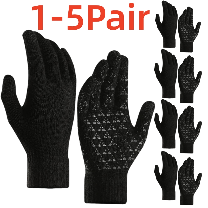 Workout Glove Gym - 1-5 Paar Winter Buitensporten Hardloophandschoen Warm