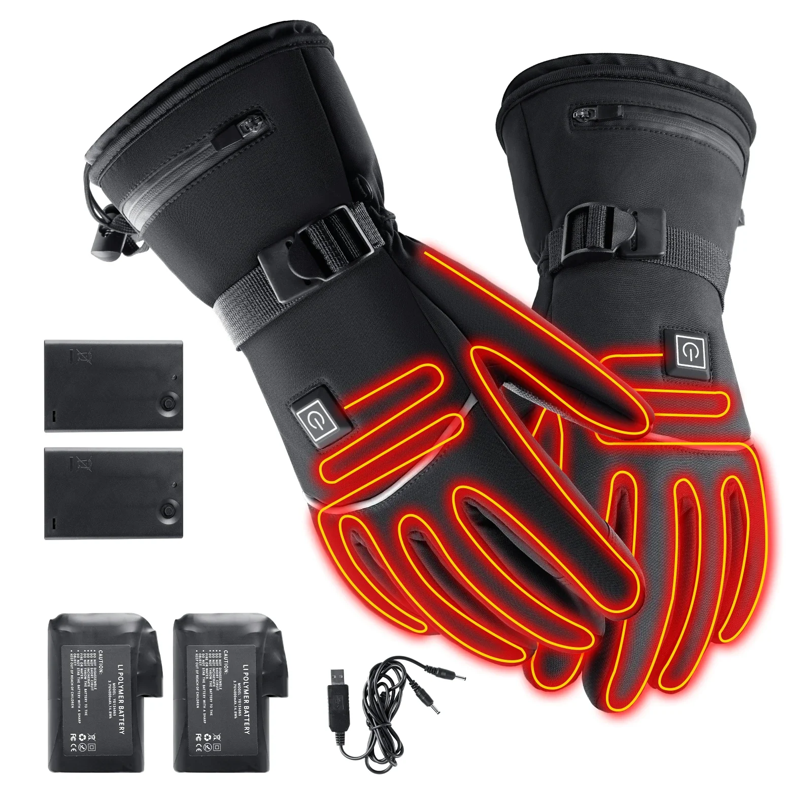 Gardening Glove Waterproof - Elektrisch verwarmde handschoenen Motor Winter Moto