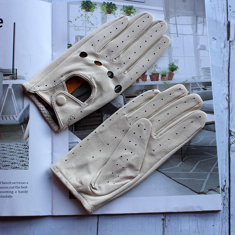 Dames zomer handschoenen van l - Leather Driving Glove recensie en prijs