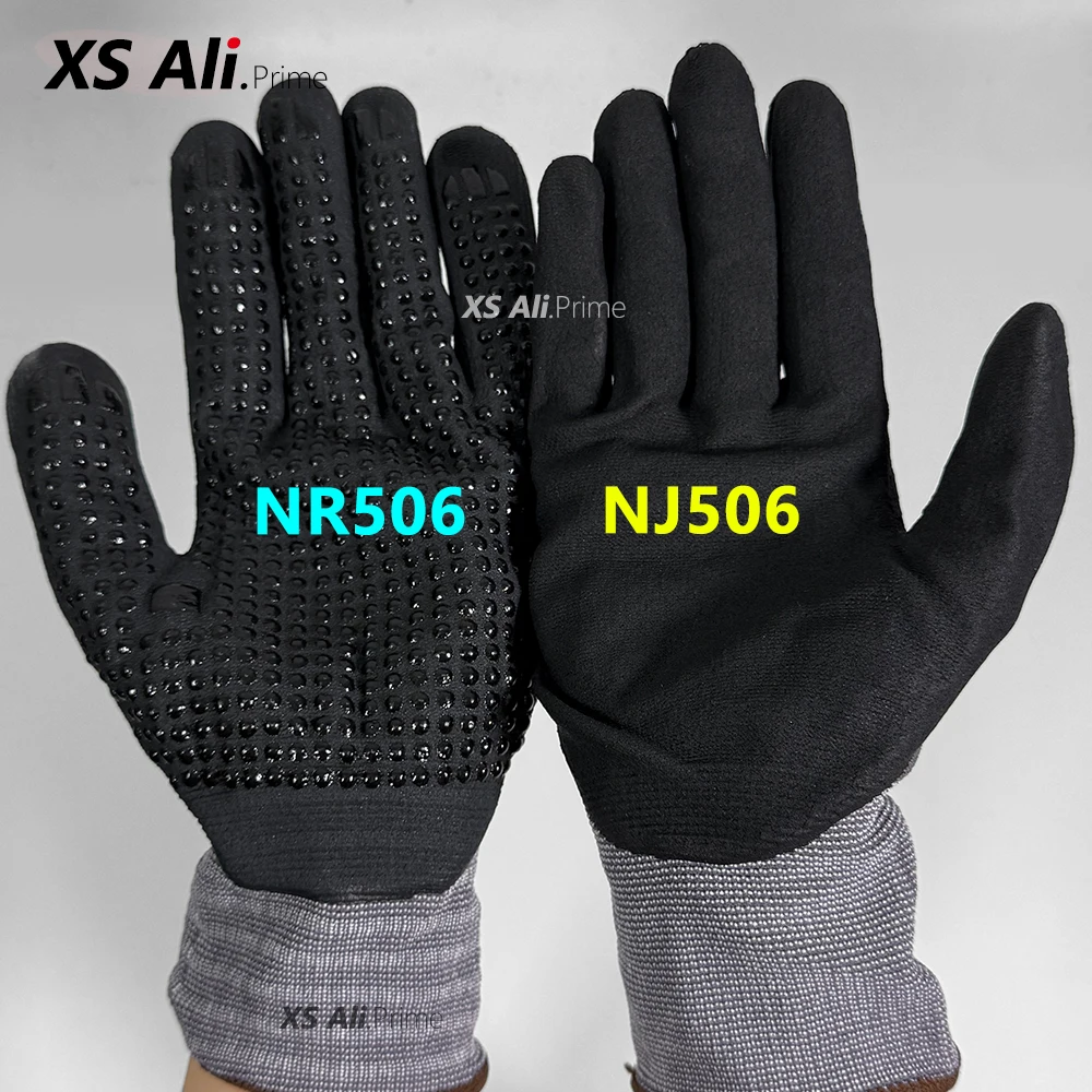 1/10 Paar Schuimnitrilhandscho - Nitrile Mechanic Glove recensie en prijs
