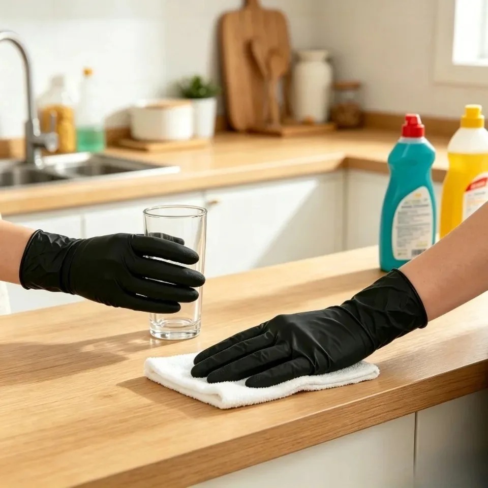 100 stuks/doos Zwarte Nitril H - Latex Disposable Glove recensie en prijs