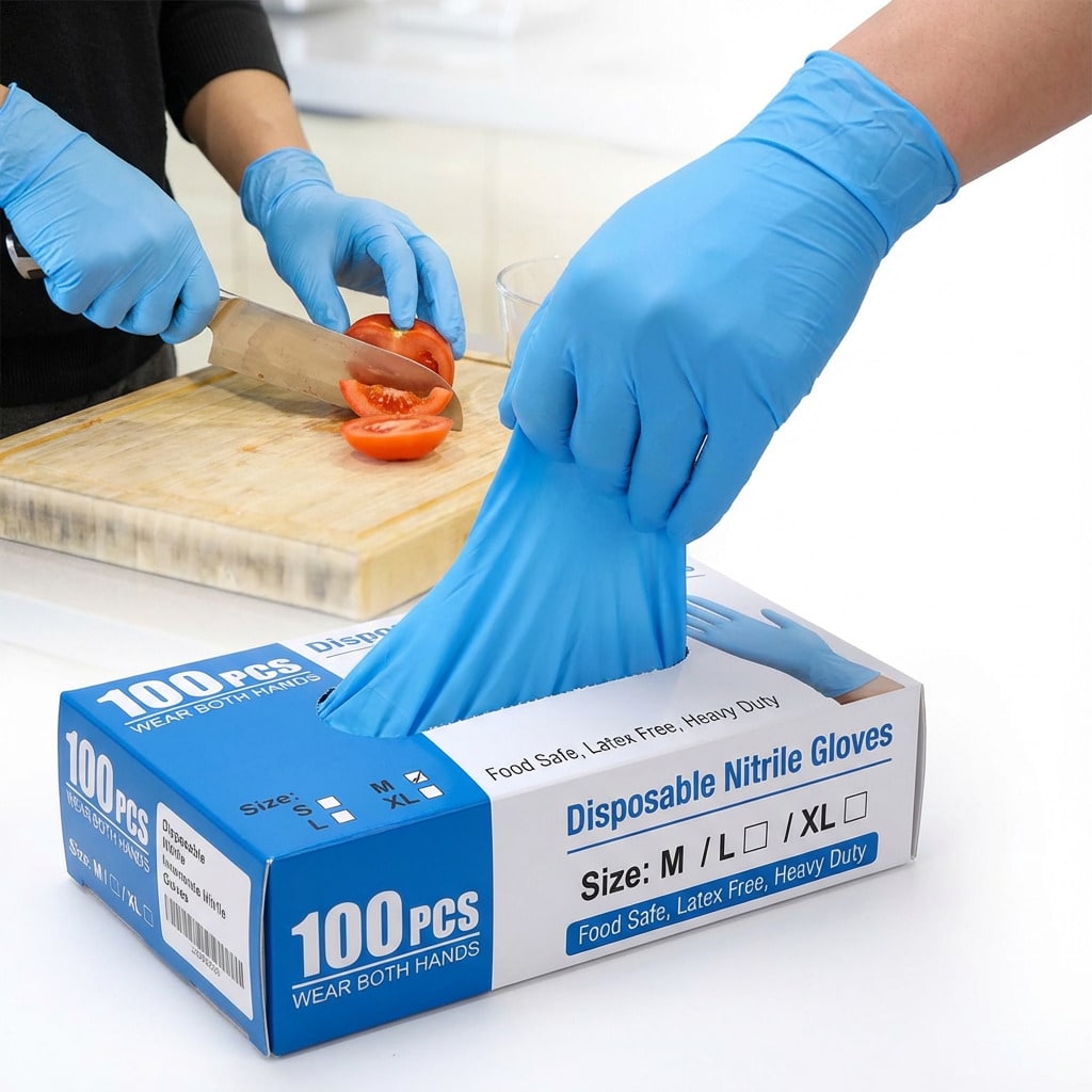 100 stuks Heavy Duty Nitril We - Nitrile Mechanic Glove recensie en prijs