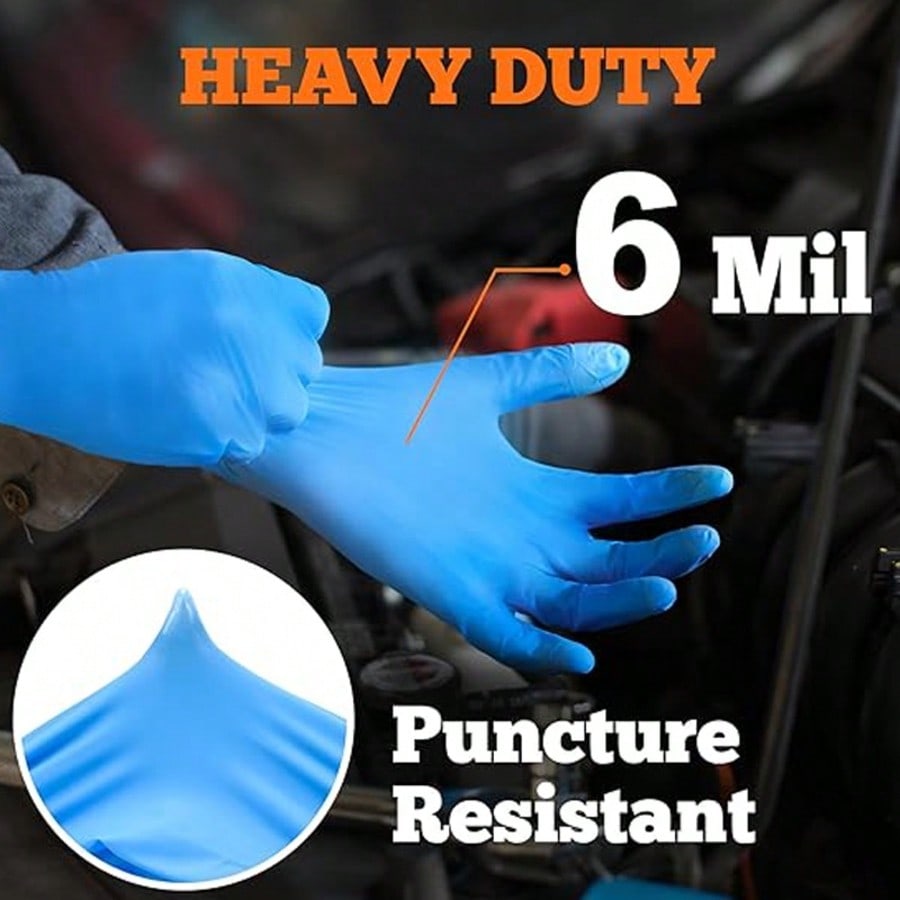 100 stuks Heavy Duty Nitril We - Nitrile Mechanic Glove recensie en prijs