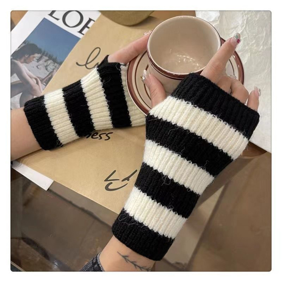 Y2k Accessoires Koudebestendig - Fingerless Glove Knit recensie en prijs