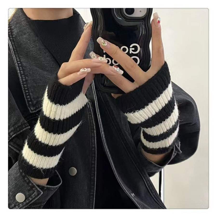 Y2k Accessoires Koudebestendig - Fingerless Glove Knit recensie en prijs